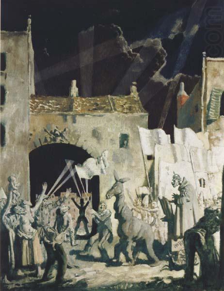 The Official Entry of the Kaiser, Sir William Orpen